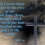 The cross of our Lord Jesus Christ