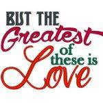 Love - the greatest thing